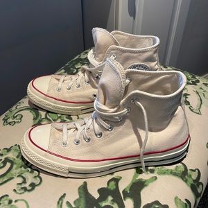 Chuck Taylors 70 in Parchment size mens 7.5/women 9.5